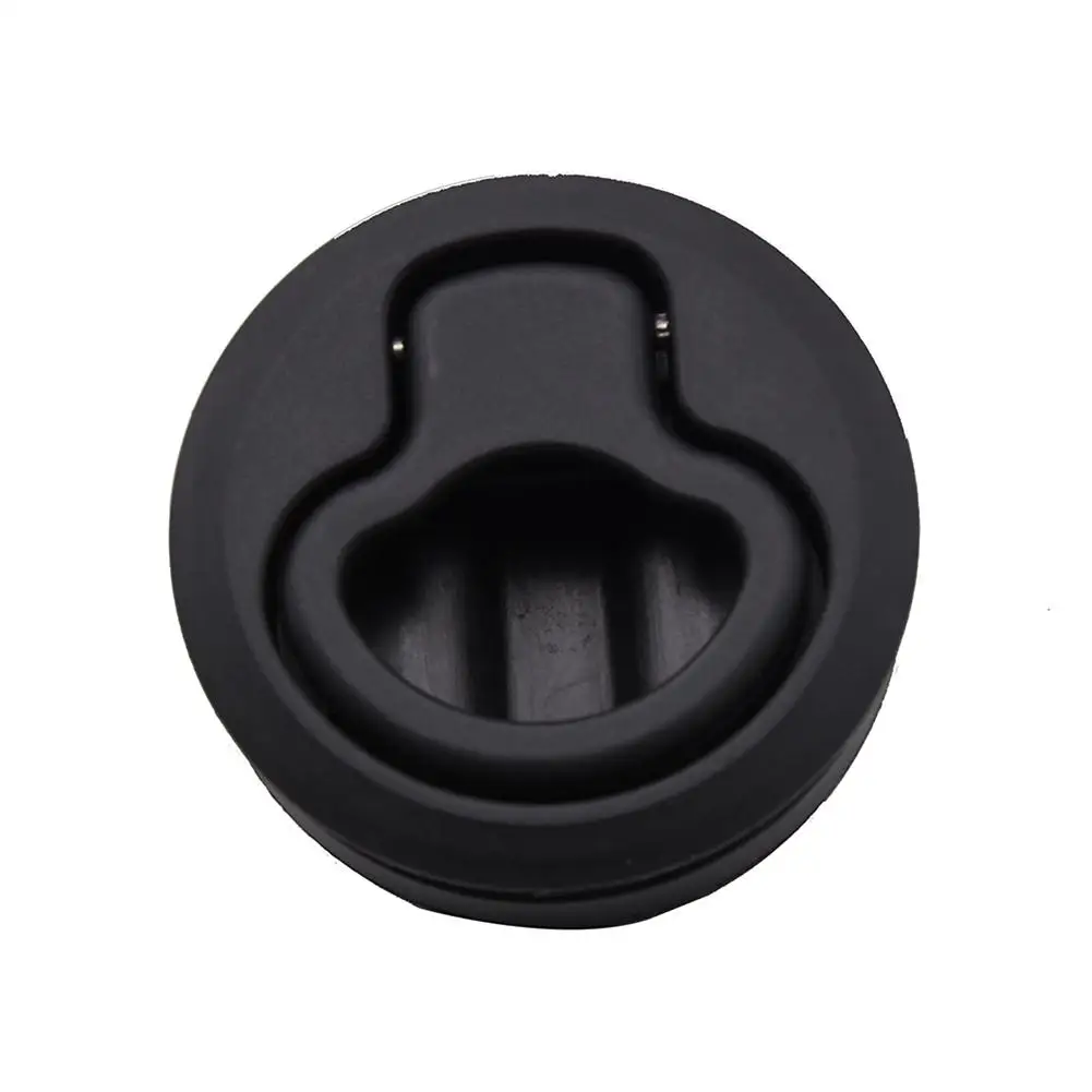 Boat Door Latch Flush for Boat Pull Latch Plastic Boat Accessories Marine Round