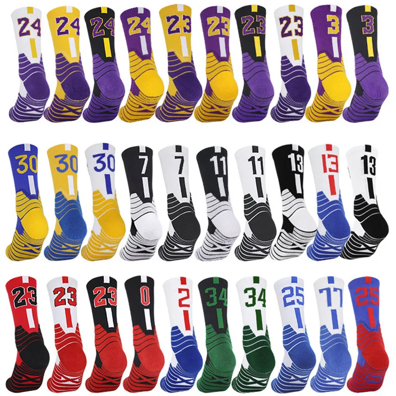 HEIßER VERKAUF Professional Basketball Socken Sport Für Männer Outdoor Radfahren Klettern Laufen Schnell trocknend Atmungsaktive Erwachsene Non-Slip