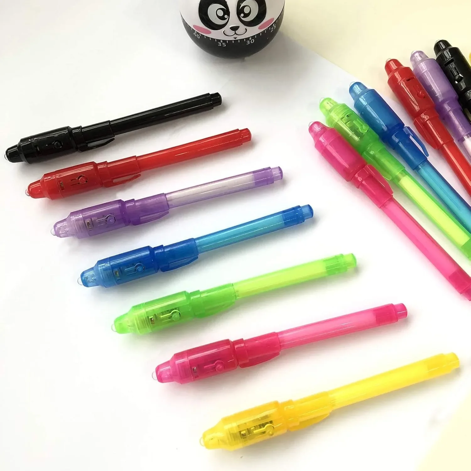 4–12 Stück unsichtbarer Tintenstift, Spionagestift mit UV-Licht, magischer Marker für geheime Nachricht, Schatzkiste, Preise, Kinderparty, Gastgeschenke, Spielzeug, Geschenk – Detail 14