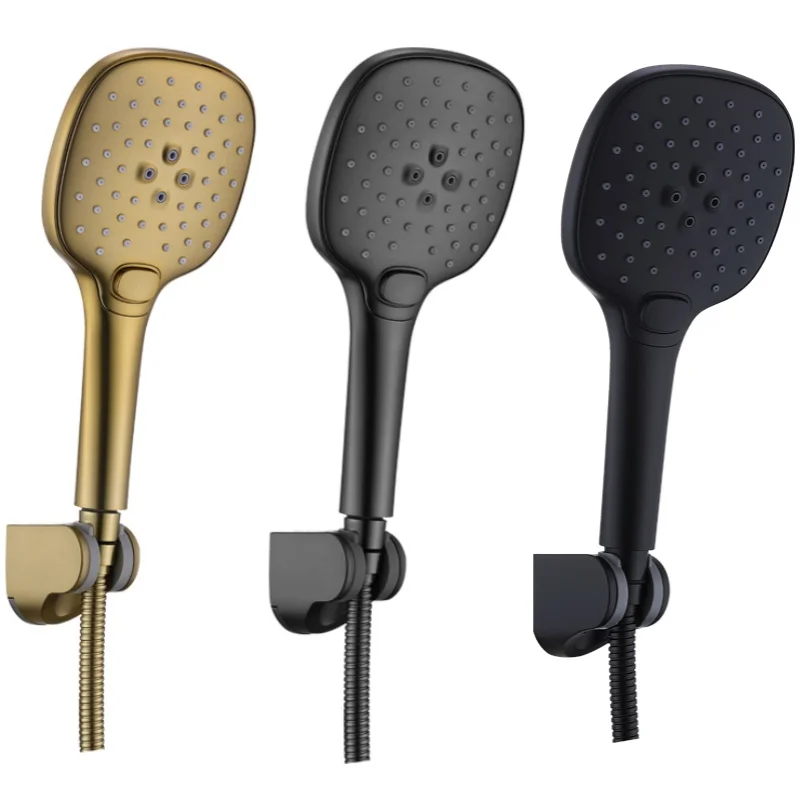 

Bathroom Sprayer Shower Head Water Saving Handheld Rain Shower Head Adjustable 3 Modes Shower Bath Head Bathroom Accessories