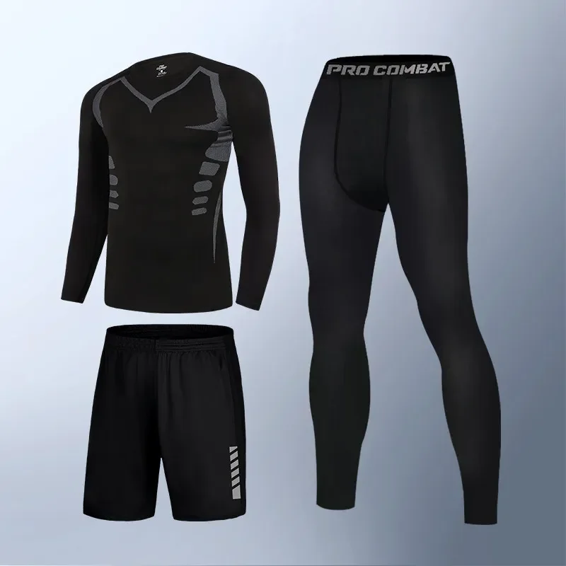 

Мужской комплект для плавания: лонгслив-рашгард и быстросохнущие штаны для серфинга, дайвинга и защиты от солнца