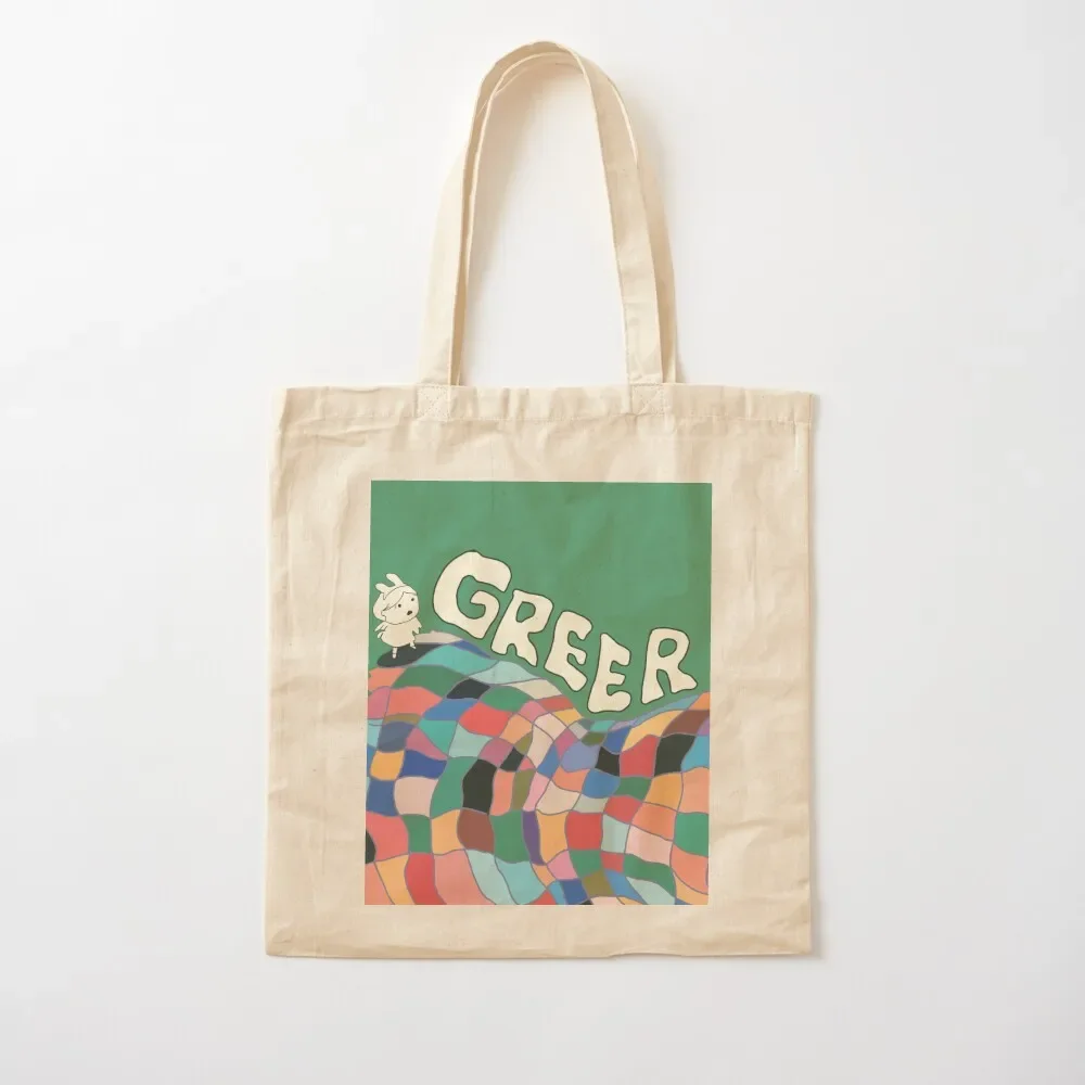 greer poster Tote Bag Lady bags Reusable bags Tote Bag