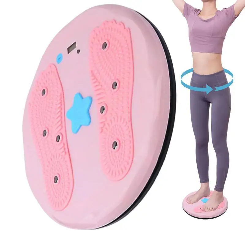 Waist Twisting Disc With Counter Exercise Balance Board Magnetic Massage Fitness Abdominal Equipment For Slimming Stomach