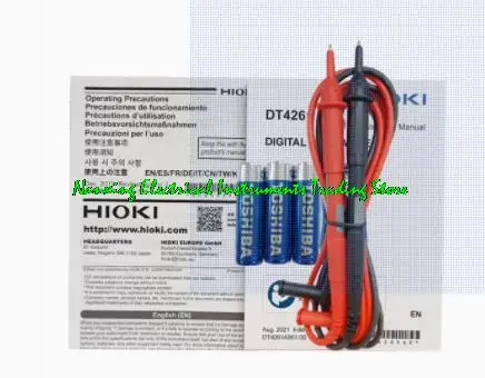 HIOKI DT4261 DIGITAL MULTIMETER replacement DT4254 can Optional Wireless Adapter Z3210 or DC High Voltage DC 2000V Probe P2000