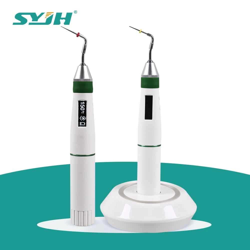 

SYJH Dental Wireless Obturation Pen with Digital Display Endo Gutta Percha Obturation System Pen Heating Plugger Tip Equipment
