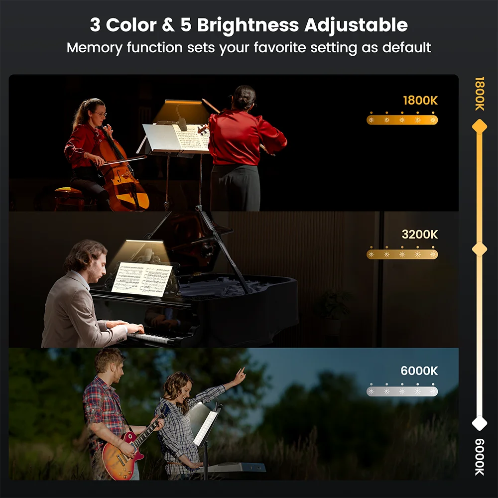 Thumbnail 3 - #26 New Music Stand Lights Arrivals