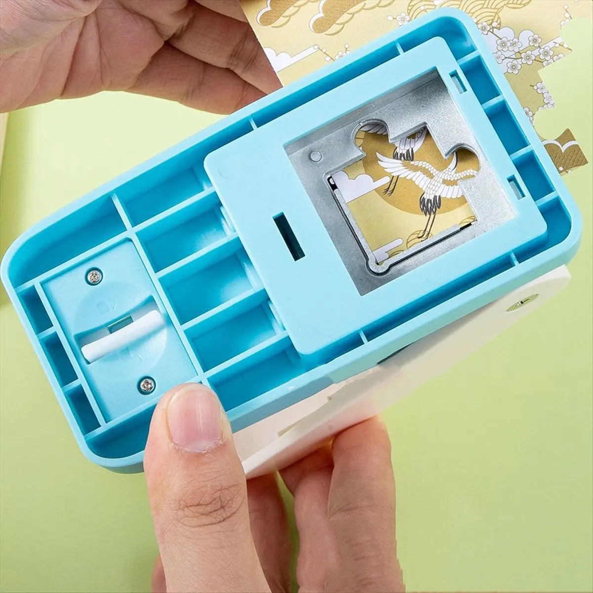 

A56K Puzzle Punch DIY Jigsaw Puzzle Piece Puncher for Personalized Jigsaw Puzzle Custom Photo Puzzle Making Tool
