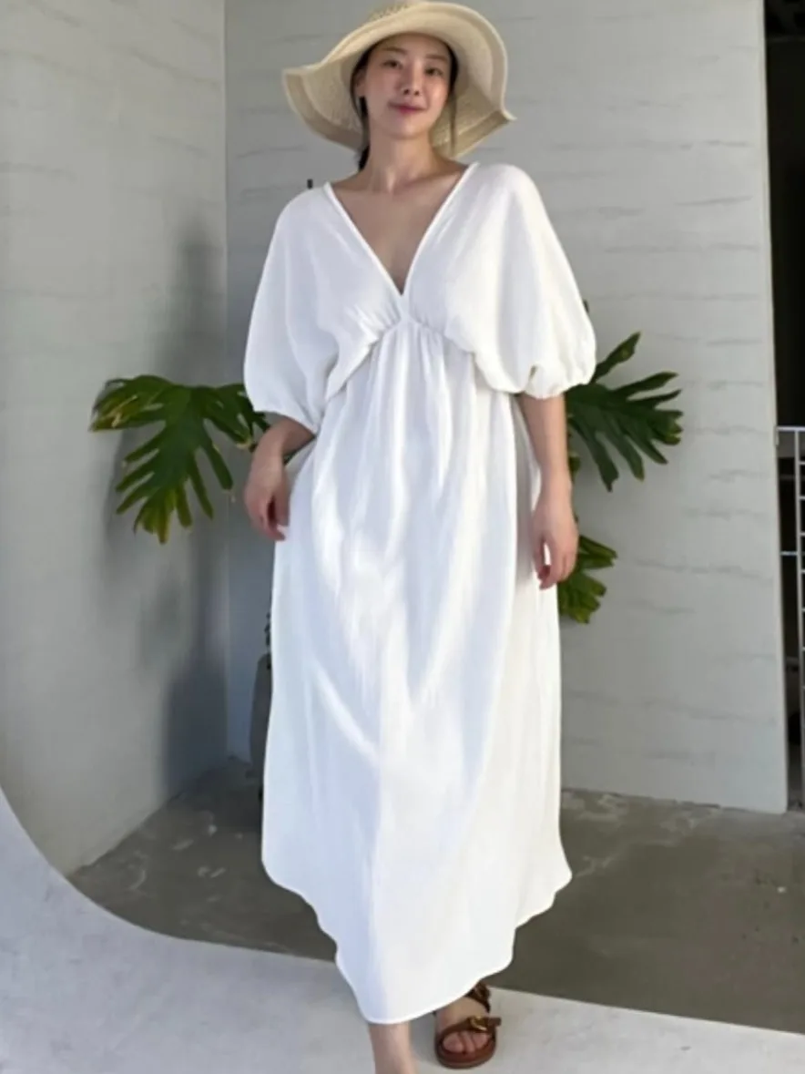 Estate New Sle Bal da donna con cintura Dr Holiday Vibes Gonna lunga snellente strutturata in vita Ele Faion