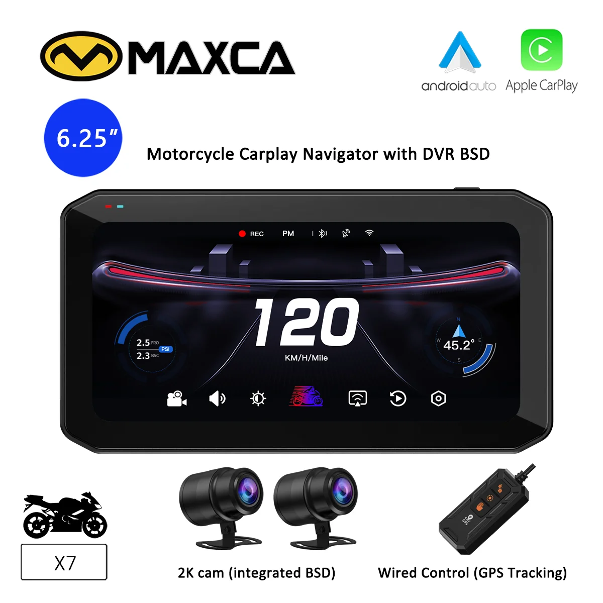 Maxca X7 Waterproof… - image