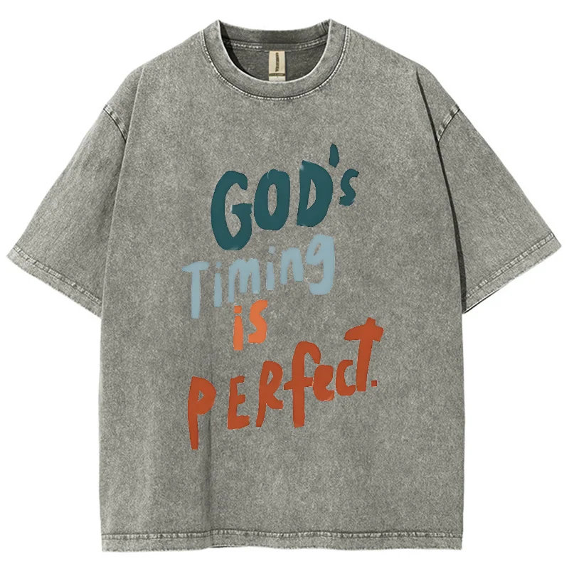 T-shirt da donna con stampa di lettere in tinta unita t-shirt oversize in Denim lavato manica corta allentata semplice e Casual per pendolari t-shirt di alta qualità