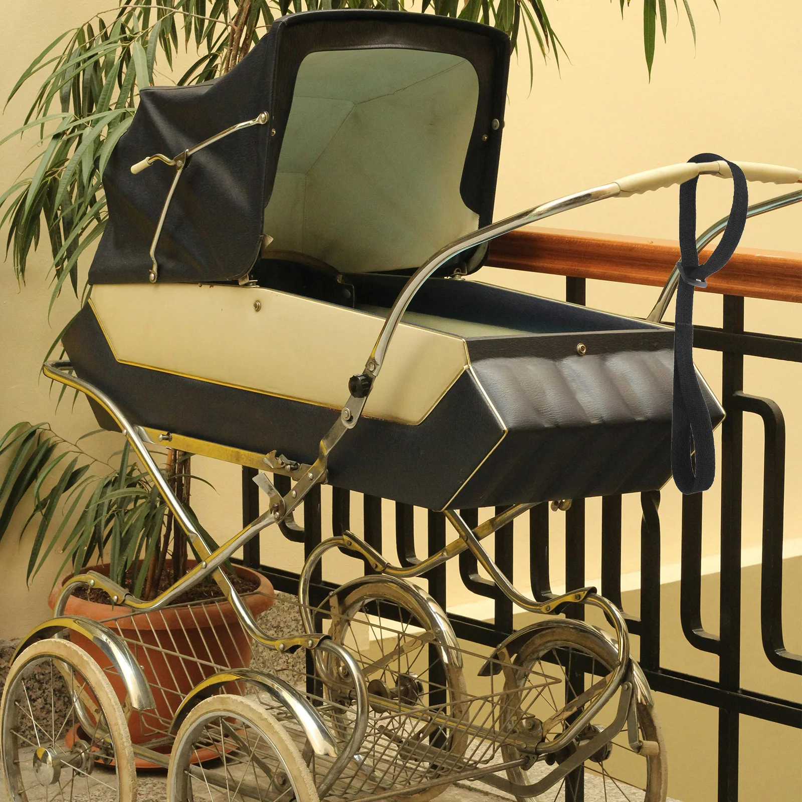 10 قطع من حزام المعصم الآمن لعربة الأطفال قابل للتعديل ومضاد للفقدان ومقود اليد القصير وحبل عربة الأطفال الصغار وحزام المشي