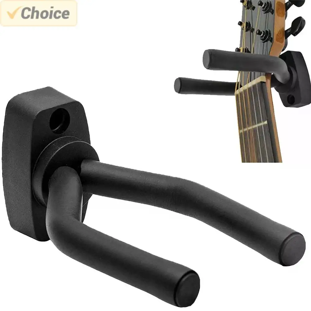 1PC Wall Mount Guitar Bracket Bass Violin Ukulele Stand Nonslip Holder Electric Guitar Instrument Parts and Accessories