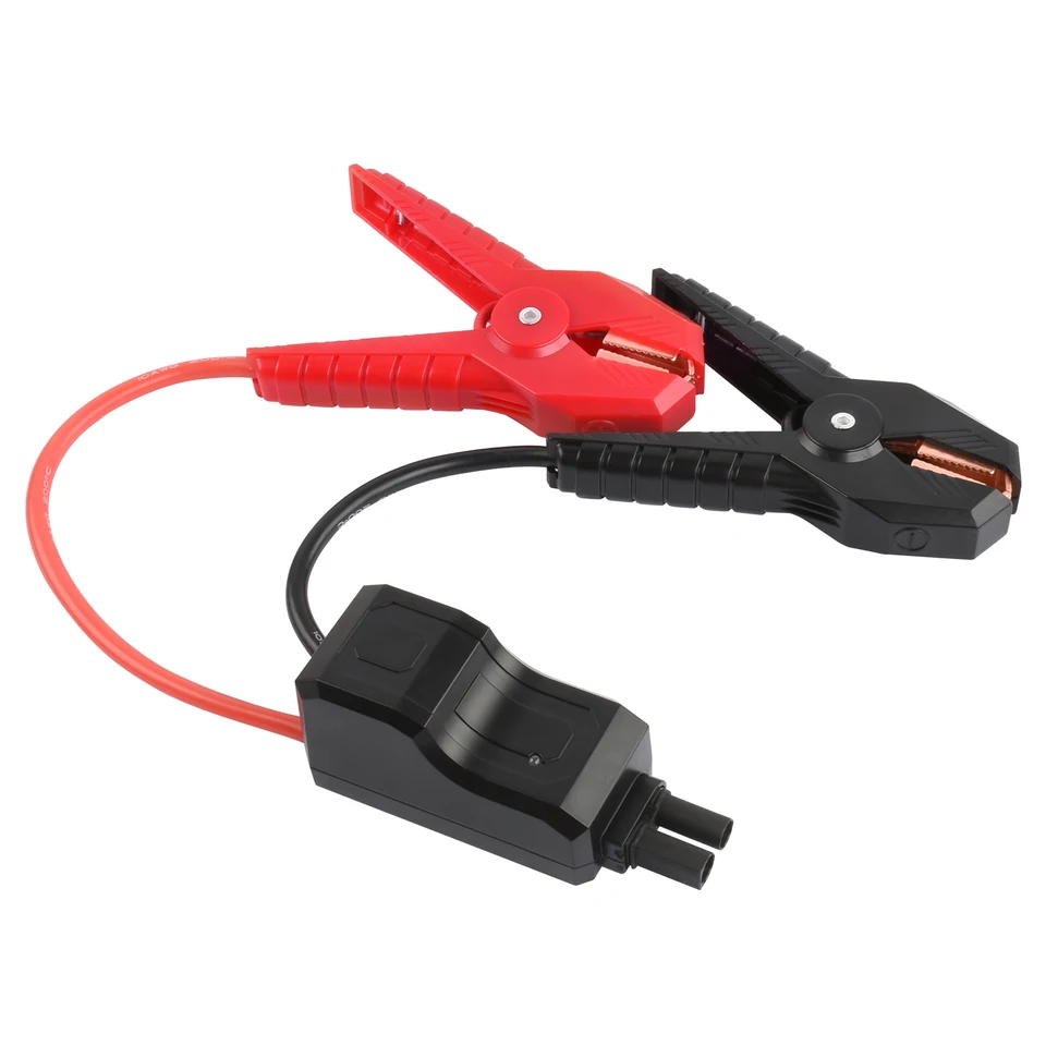 sourcingmap Rot Schwarz Metall Auto Jump Starter Klemmen Batterie
