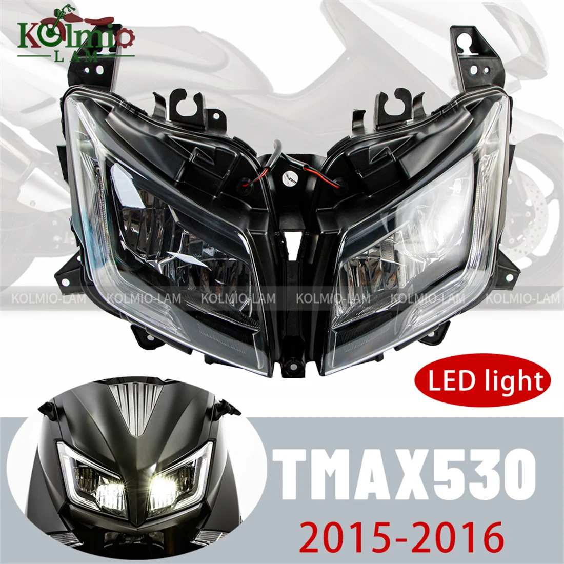 2015 - 2016 TMAX530 LED Headlight Fit For YAMAHA TMAX 530 Motorcycle Accessories T-MAX 530 XP530 Headlamp Head Light