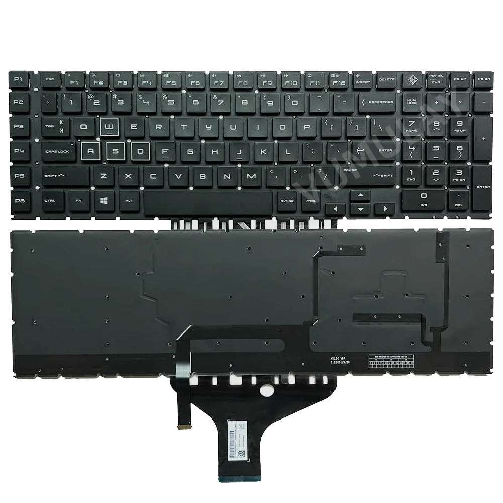 

US RGB Backlit Keyboard for HP Omen 17-CB 17-CB1070NR 17-CB0050NR 17T-CB 17-CB1273NG 17-CB002CA 17-CB1003CA TPN-C144 TPN-Q211