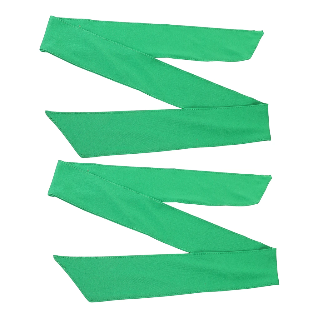

2pcs Fabric Sweatbands Cute Neon Lights Elastic Sports Hairbands Gym Fitness Headbands For Women Tennis Workout