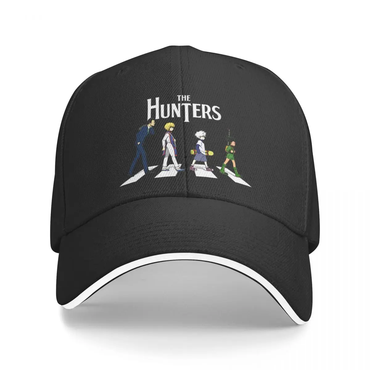 The Hunters Hunter X Hunter Baseball Caps Vintage Anime Cartoon Sandwich Cap Unisex Polyester Caps Hat Travel Gift