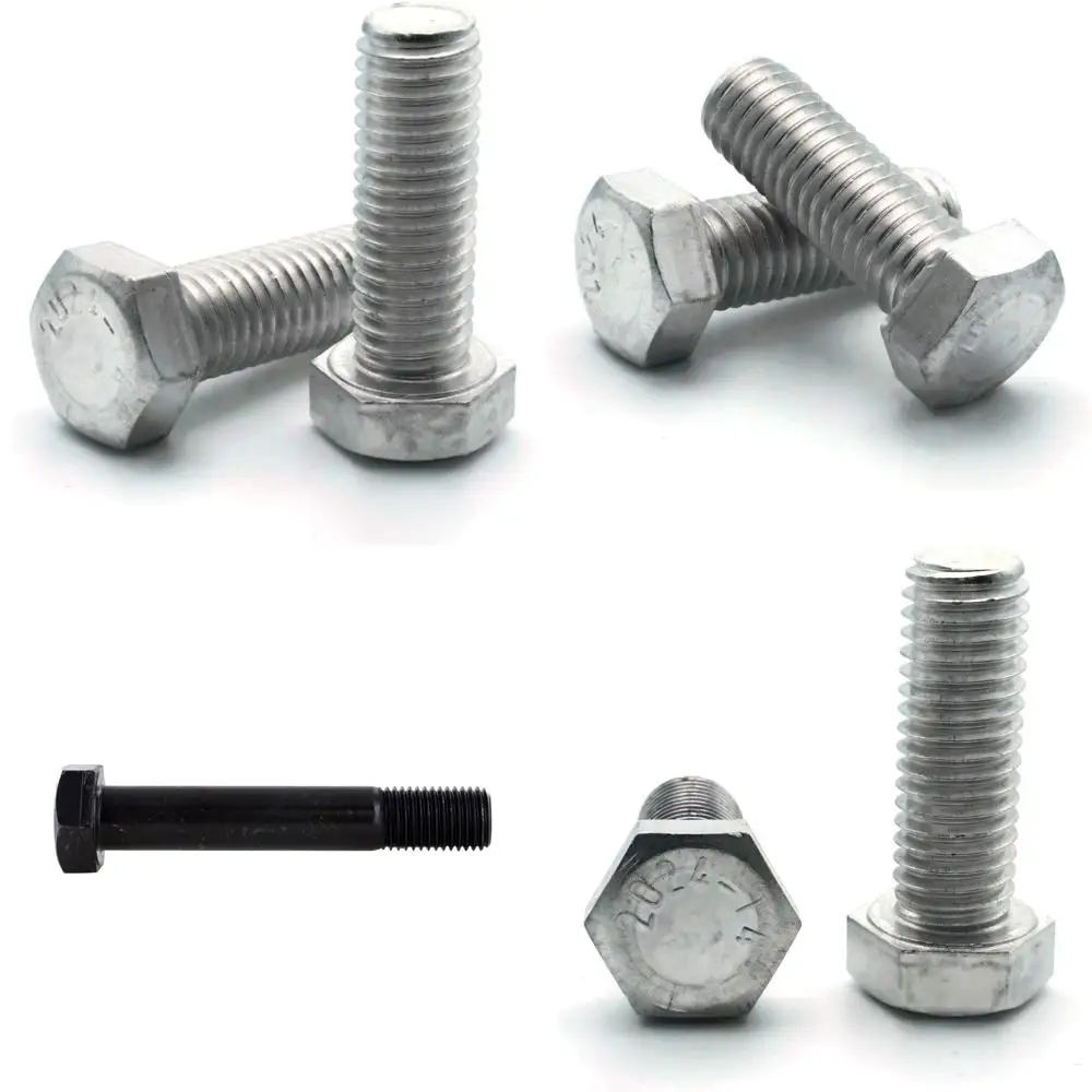 

Full Thread Hex Cap Screws 5/16-18 x 1 Inch, Aluminum, Quantity 100, Heavy Duty Fasteners