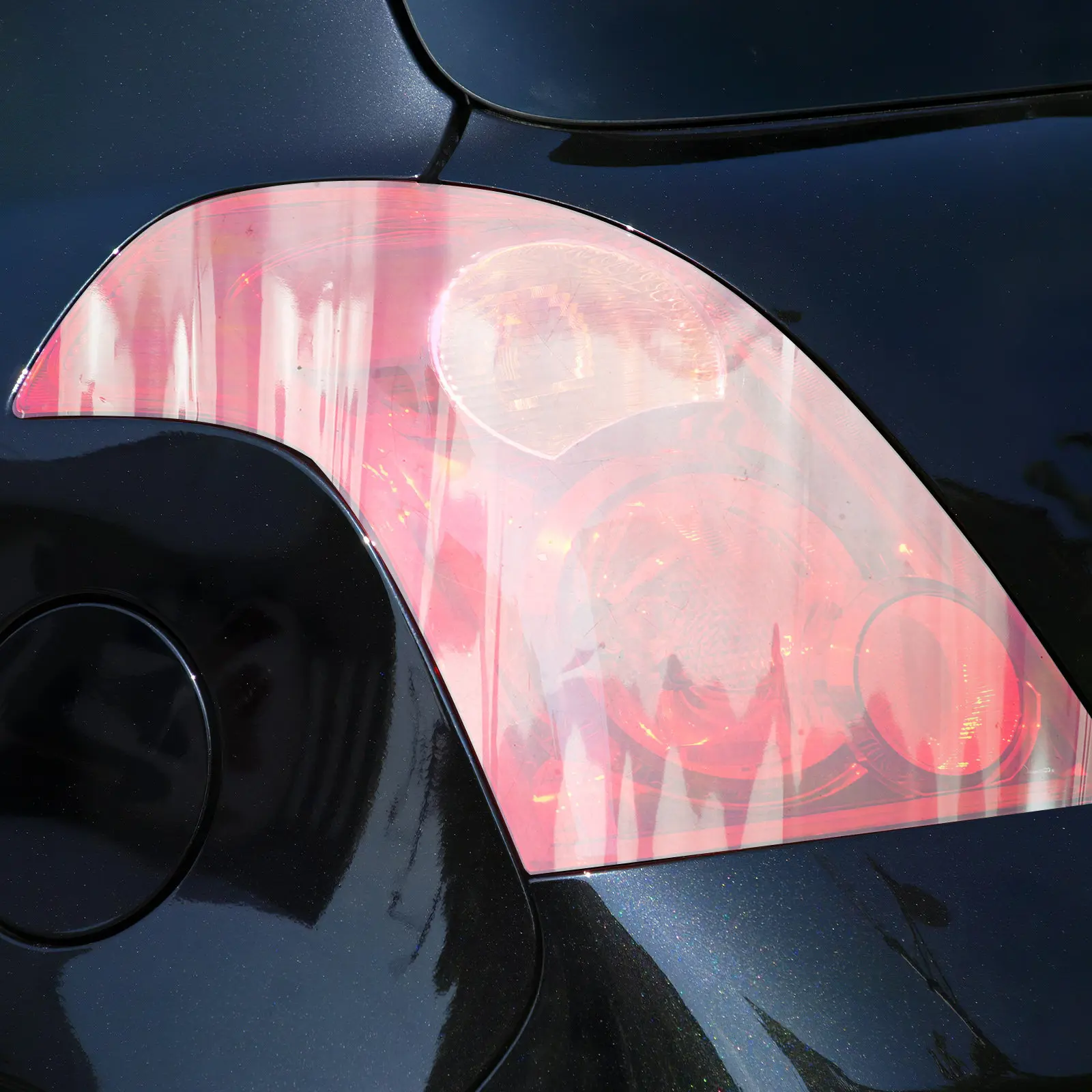 

Пленка для тонировки фар и задних фонарей автомобиля из ПВХ, 30x210 см, самоклеящаяся, меняющая цвет, УФ-стойкая, водонепроницаемая