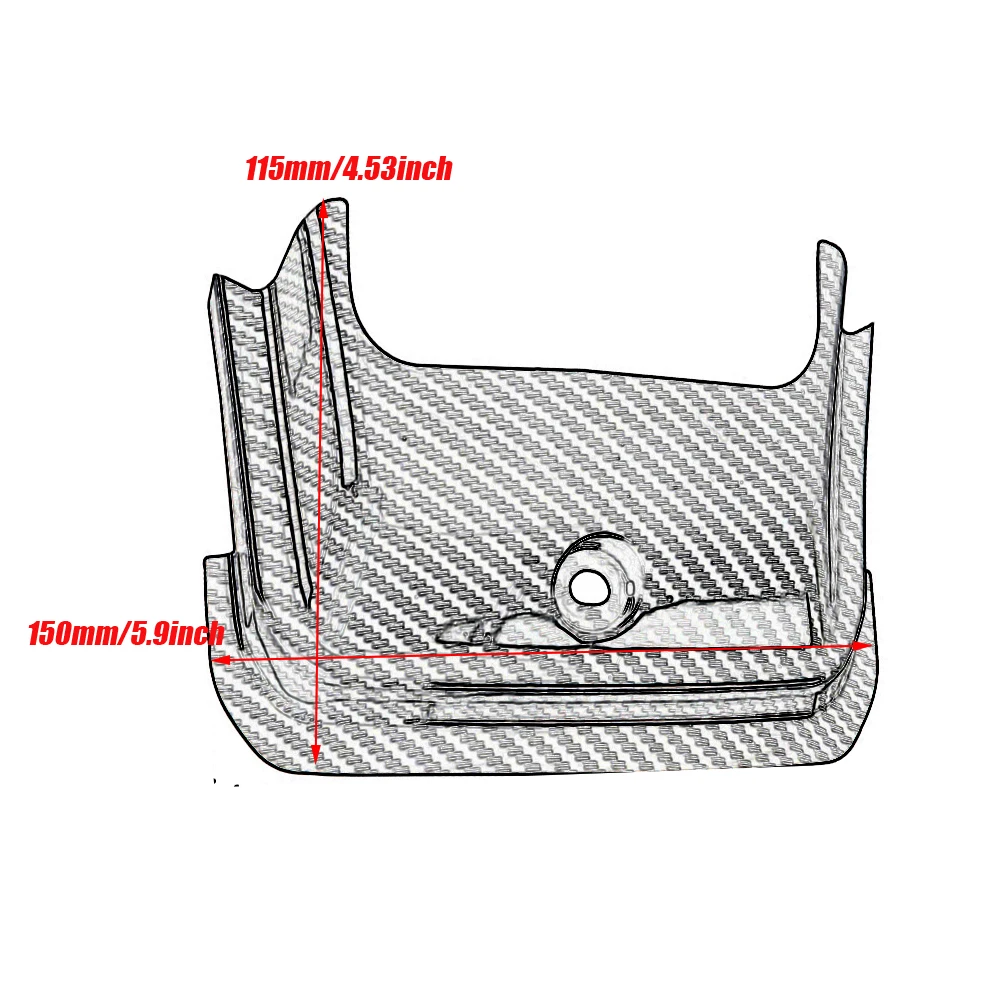 Scooter Seat Cushion Decoration Cover Seat Bracket Cover Seat Hinge Cover For Yamaha NMAX155 V3 2025 Motorcycle Accessories