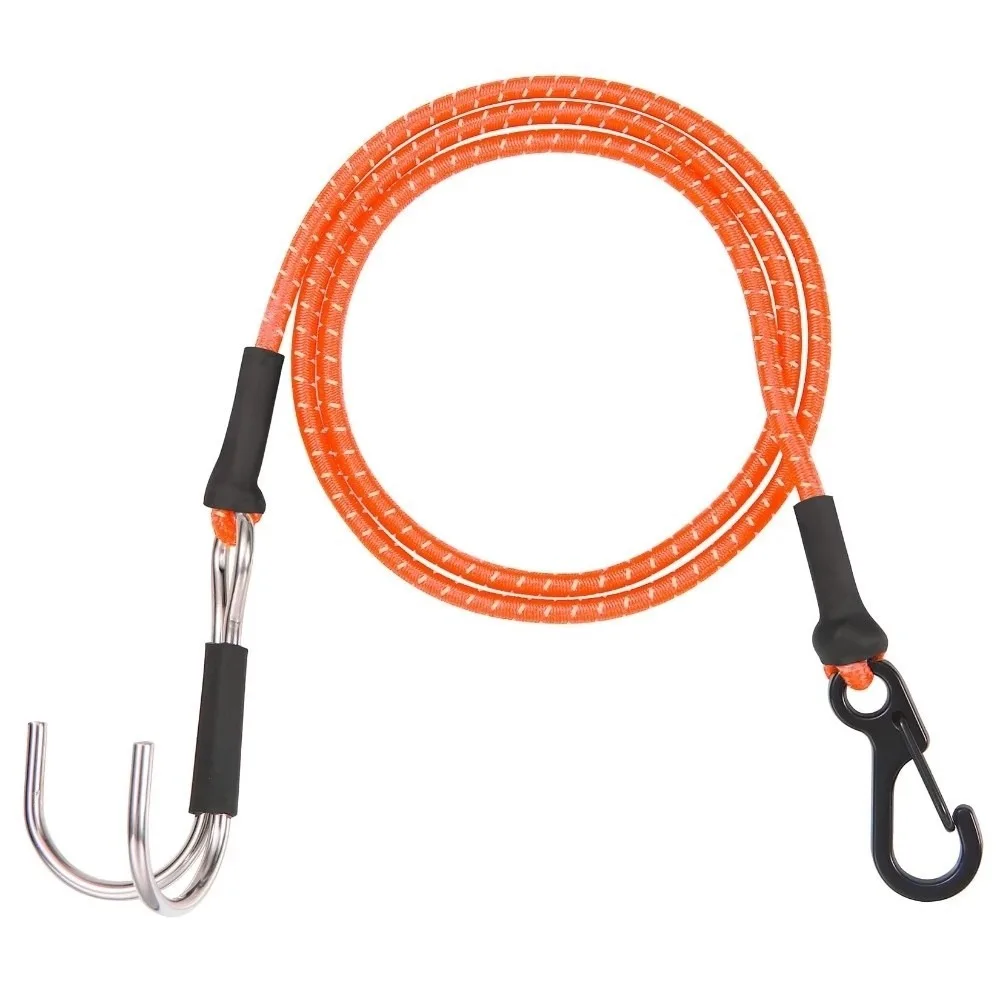 1/10 Scale RC Kinetic Winch Strap Elastic Adjustable RC Crawler Elastic Rope Extension With Hooks Tie Down Straps