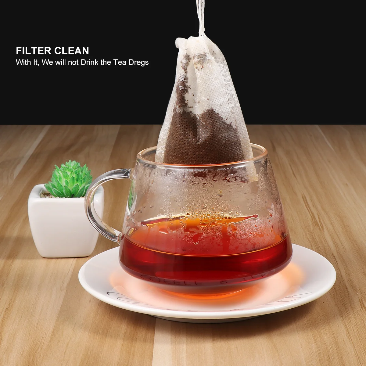 Loose Leaf Tea Infuser Bags Sieve Spearmint Kettle Drawstring Filter Non-woven Empty for The Line