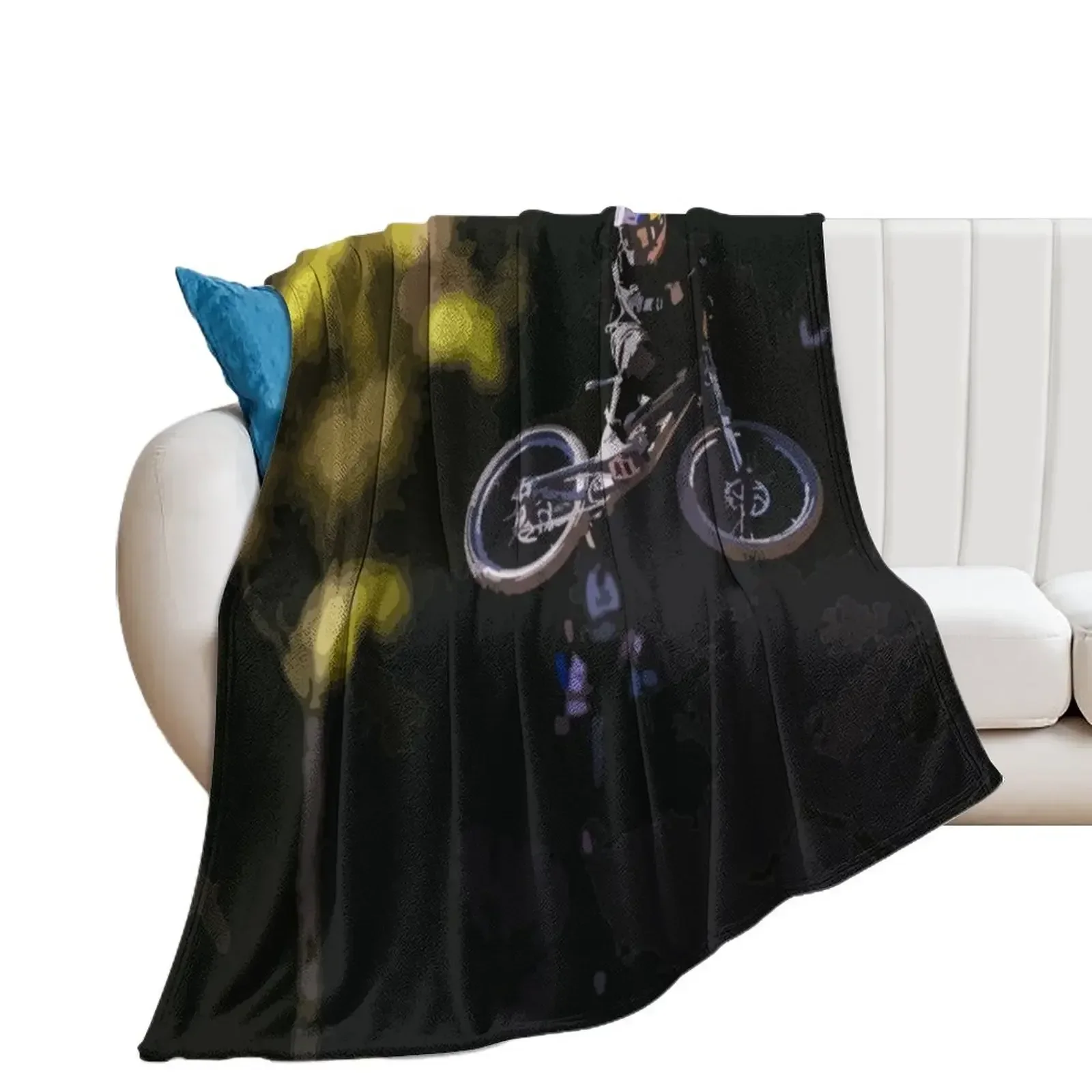 Andreu Lacondeguy Whip Painting Throw Blanket sofa bed Hairys Blankets