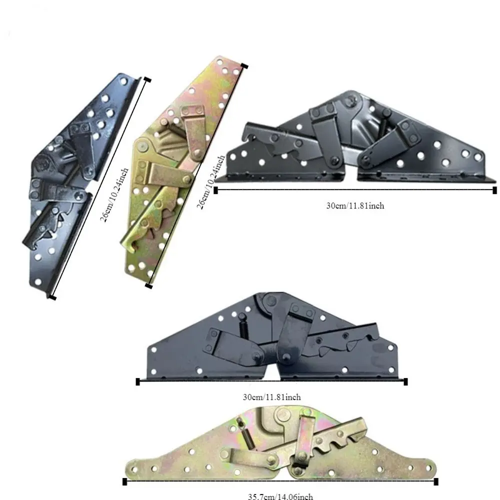 Charnière fonctionnelle pliante pour canapé-lit, antirouille, résistante à l'usure, charnière à double usage, Angle réglable, levage des meubles