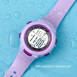 UTHAI Kids Watches Sports Fashion Luminous Waterproof Alarm Clock Smart Watches Boys and Girls Student Electronic Watch Gift