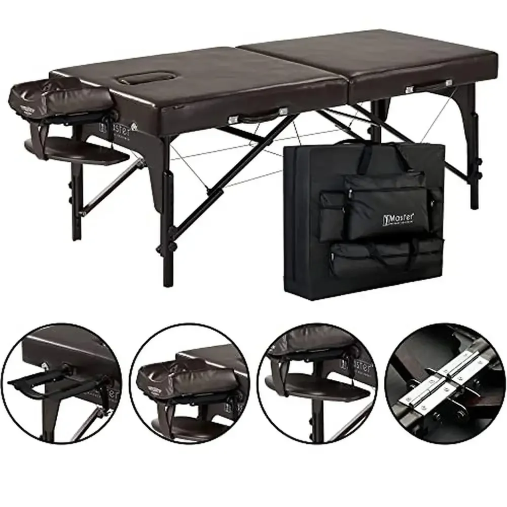 Portable Folding Massage Table with 3