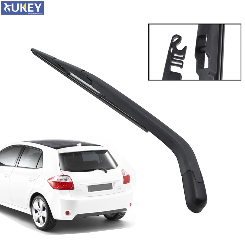 Xukey-Kit de bras de balai d'essuie-glace arrière, 12 ", ensemble pour Toyota Auris URA back MK1 Europe 2006 2007 2008 2009 2010 2011 2012