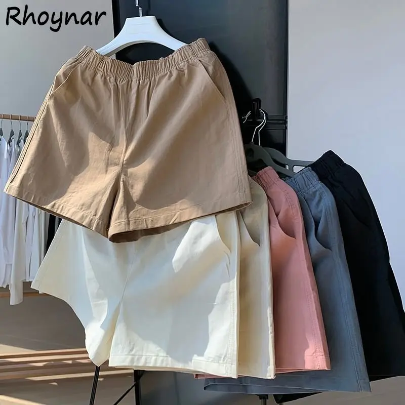 5 Colors Shorts Women Summer Harajuku Loose Unisex Streetwear High Waist All-match Personality Casual Chic Japanese Style Ins