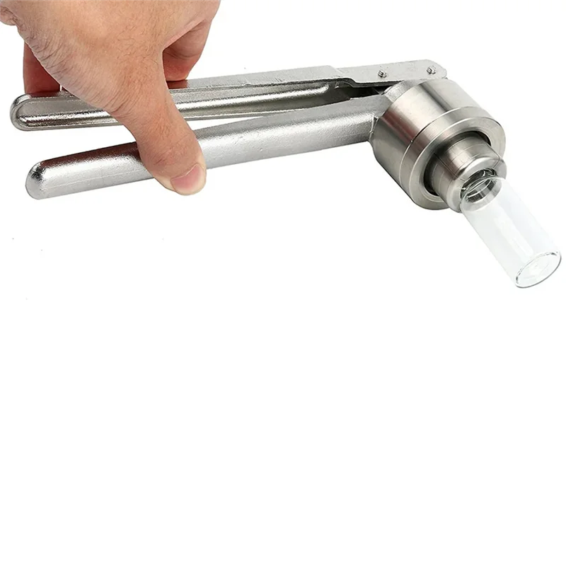 A95G 15mmフリップキャップバイアルキャッピングマシン手動キャッピングマシン手動ボトルキャップ圧着工具キャッピングマシン