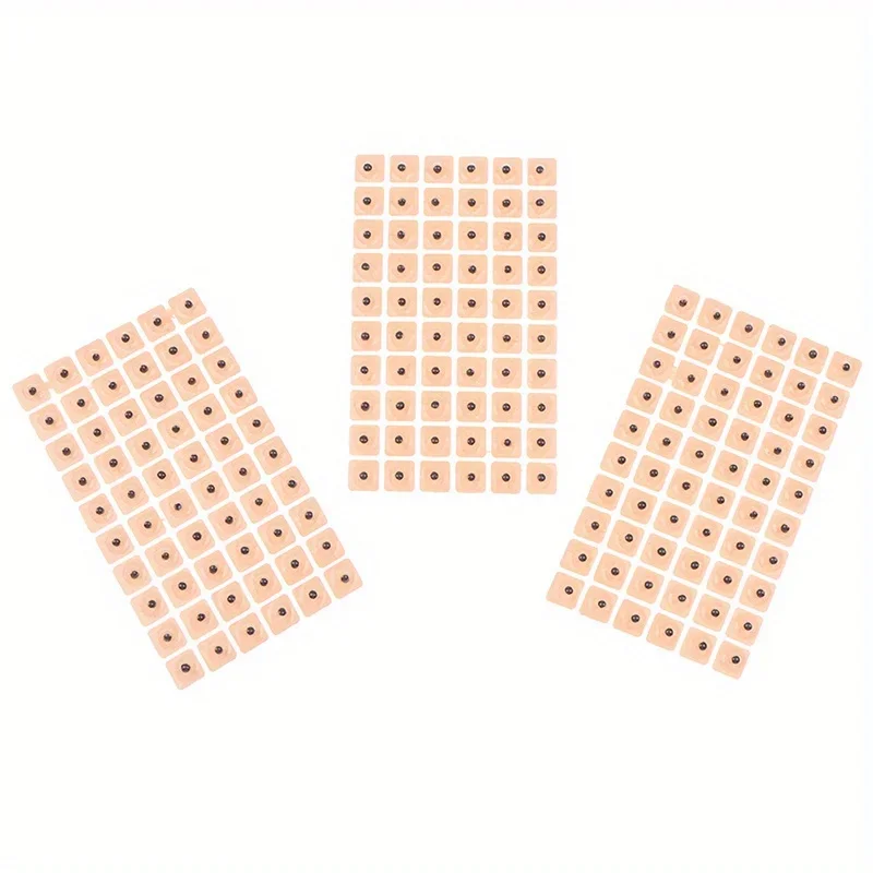 600/1200PCS Entspannung Ohr Aufkleber Therapie Nadel Patch Ohr Akupunktur Nadel Ohr Massage Pflege Auriculotherapie Vaccaria Samen – Detail 11
