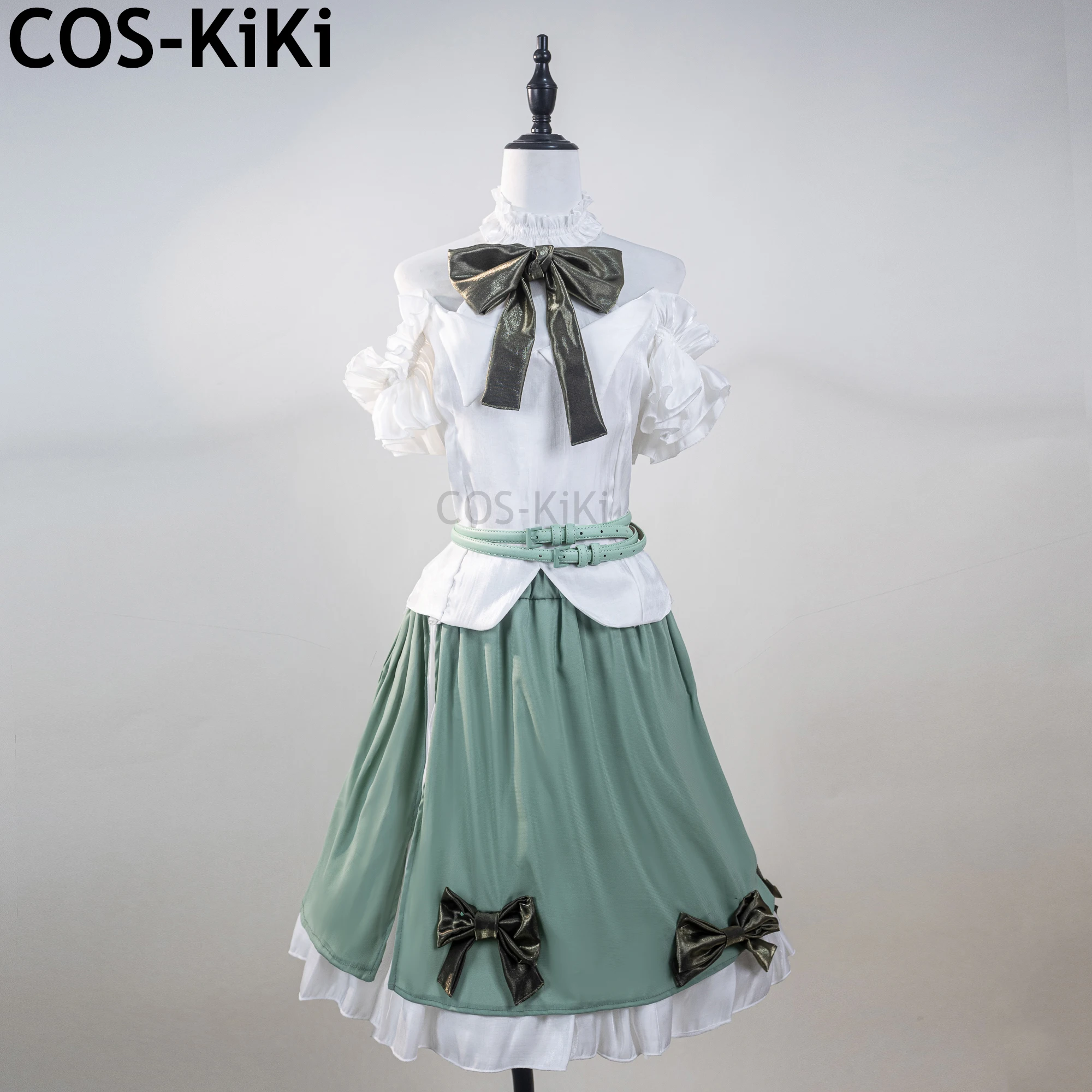 

COS-KiKi Wuthering Waves Jinhsi Game Suit Elegant Lovely Uniform Cosplay Costume Halloween Party Role Play Outfit Women