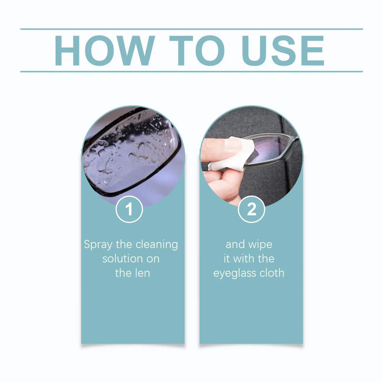 VIEWRING Glasses Cleaning Solution Glasses Cleaning Solution Water Eye Lenses Can Be Used At All Ages Special Spray Cleaner