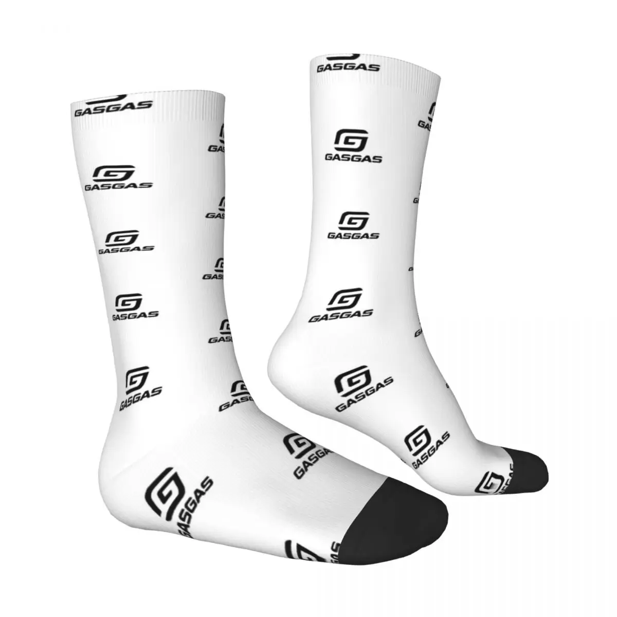 Best Classic Black Logo Gasgas Socks Sports 3D Print Boy Girls Mid-calf Sock