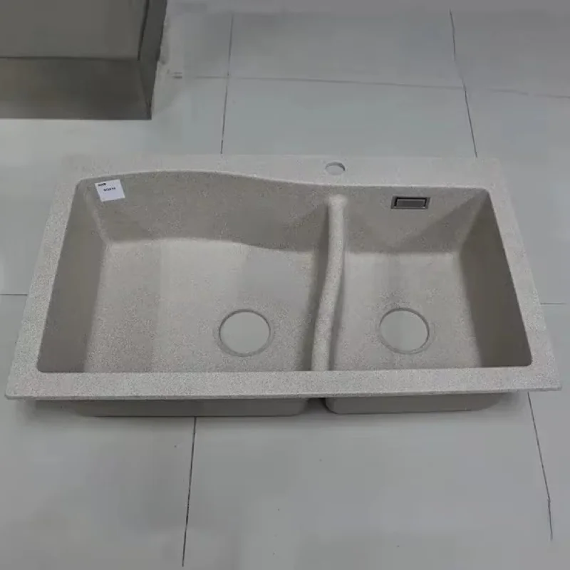 Hot sales Undermount Double Bowl Kitchen Granite Quartz Stone Sink