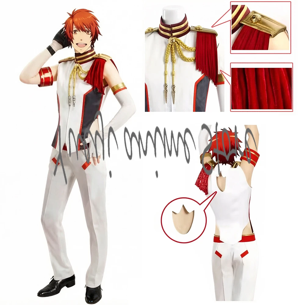 

customized- Unisex Anime Ittoki Otoya Cosplay Costume Halloween Uniform Outfit