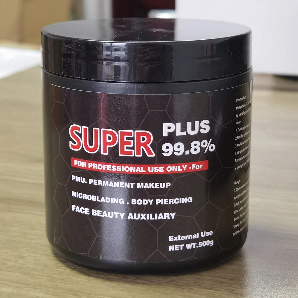 New 99.8% Original 500g Super Tattoo Cream for Permanent Makeup Microblading Piercing Face Beauty Auxiliary Procedure