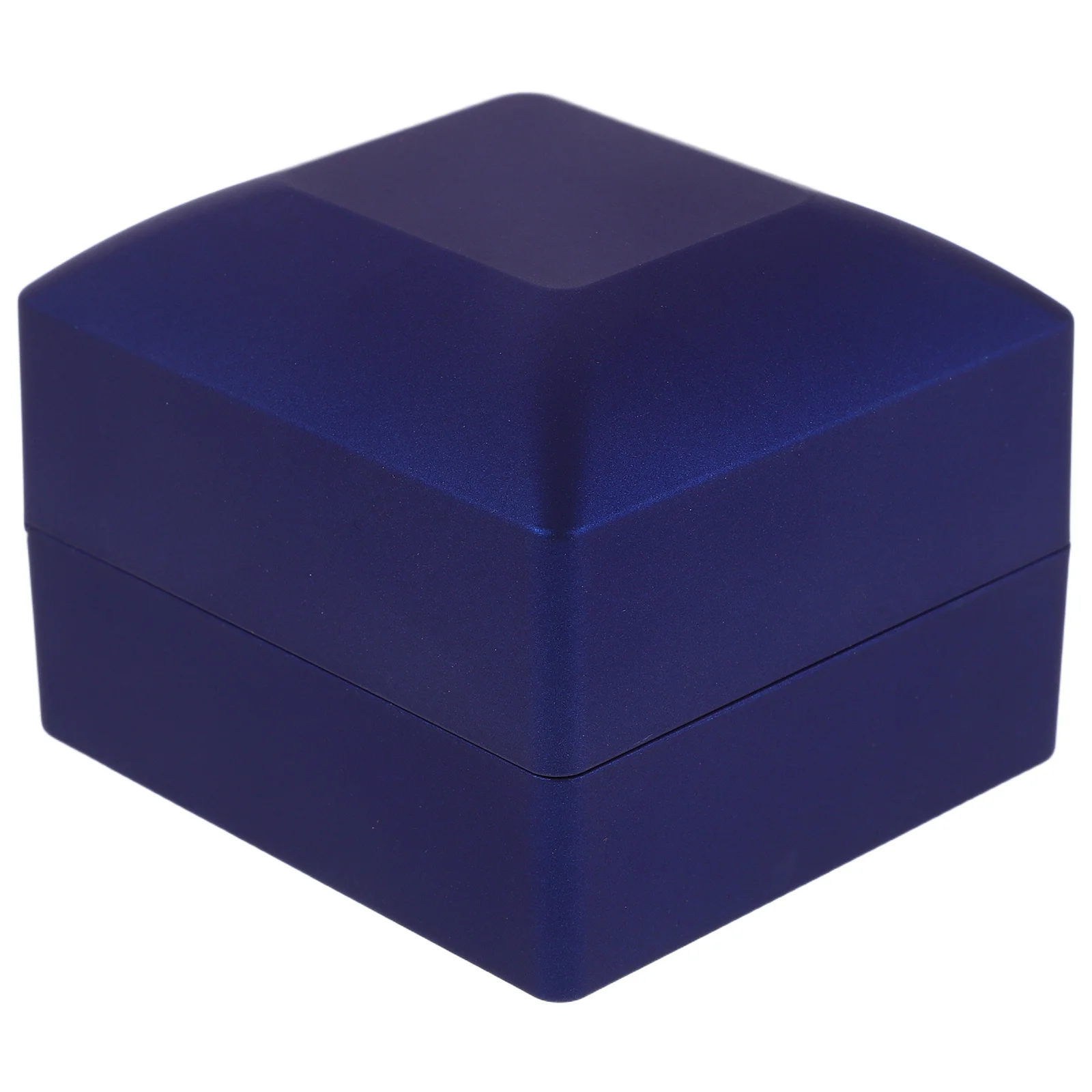 

Glowing Ring Jewelry Box Women Adornment Organizer LED Holder Rings Display Tray Plastic Showcase Storage Travel Jewlery