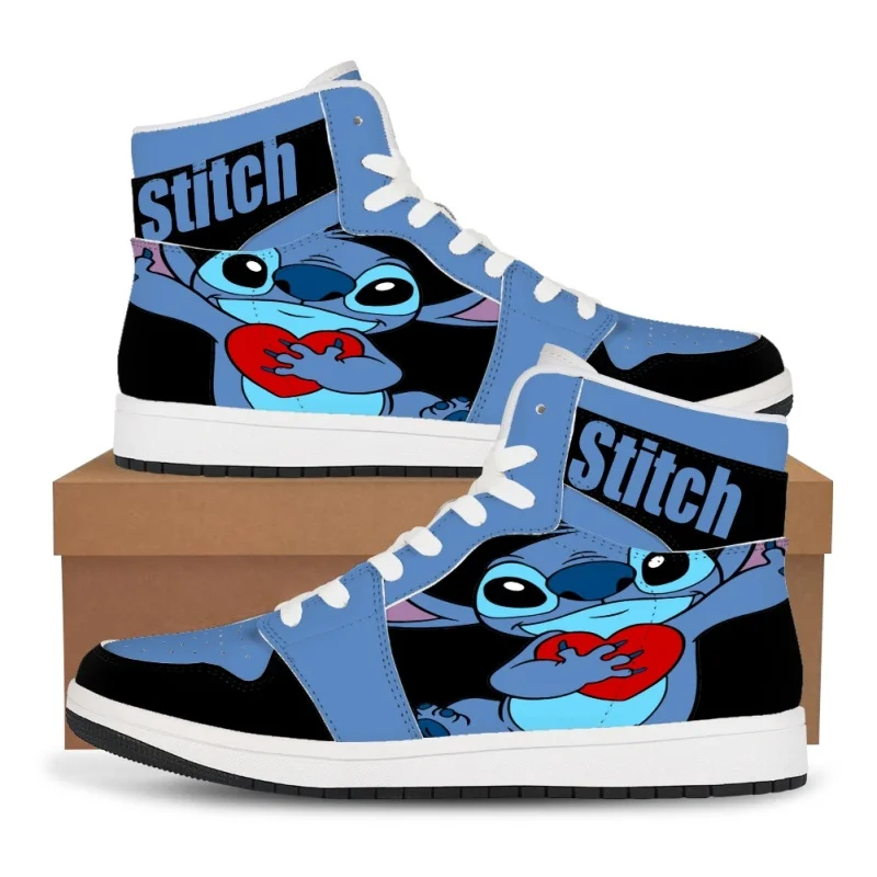 Lilo & Stitch Sneakers Kawaii Cartoon Stitch Shoes boys girls Little Monster Pattern Shoes Fashion Casual Sports Shoes