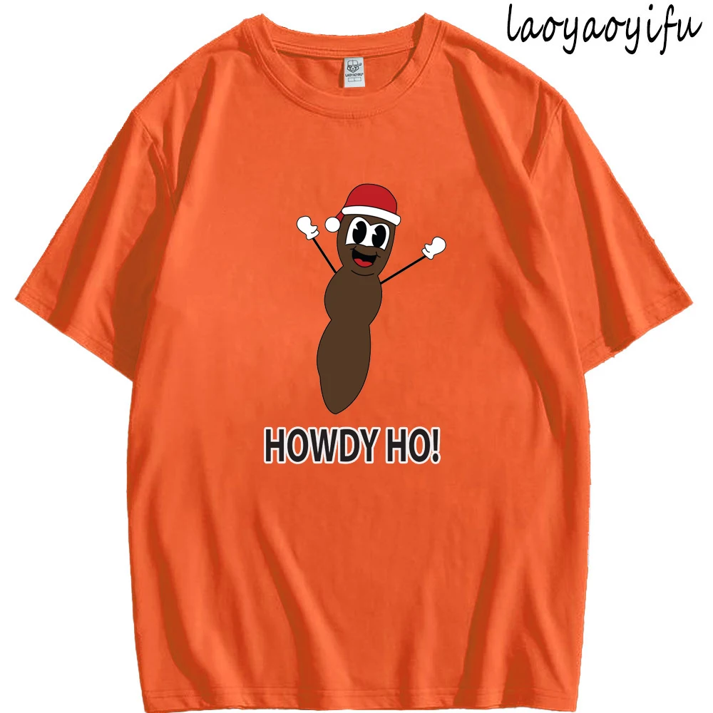 Mr. Hankey Christmas Poo Cool Street Dress Fashion Casual Pop T-shirt Unisex Crew Neck Short Sleeve Cotton Everyday Wear