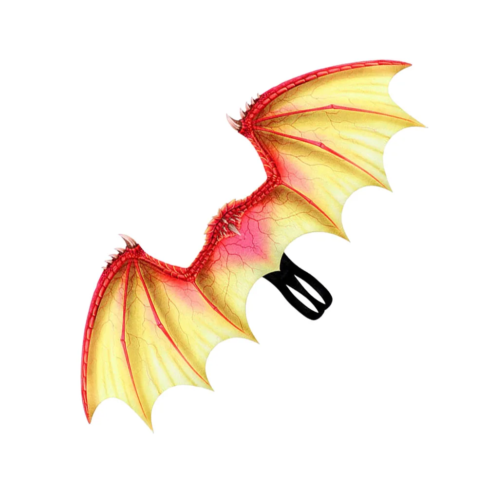 

Children Costume Colorful Wing Set Lightweight Non Woven Material for Kids Carnival Halloween Party