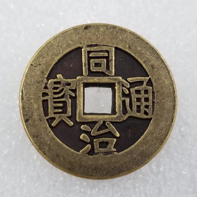 Five Emperors Copper Coin Chinese Ancient Coin Home Decoration Coin Diameter 28mm Thick 2.3mm Copper Coin Pendant