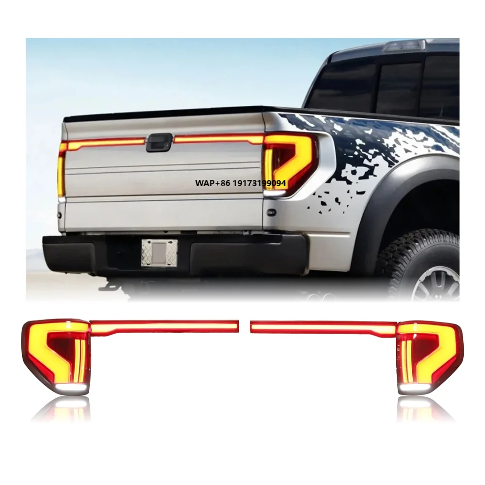 

F150 2008-2014 Car LED Tail Light Auto Fog DRL Brake Turn Signal Lamp Plug and Play Automotive Accessories