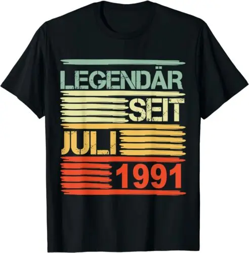 Neu 30 Geburtstag Legendär Seit Juli 1991 Retro Geschenk Premium T-shirt