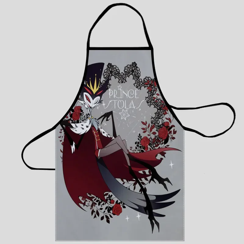 New Stolas (Helluva Boss) Apron Kitchen Aprons For Women Oxford Fabric Cleaning Pinafore Home Cooking Accessories Apron