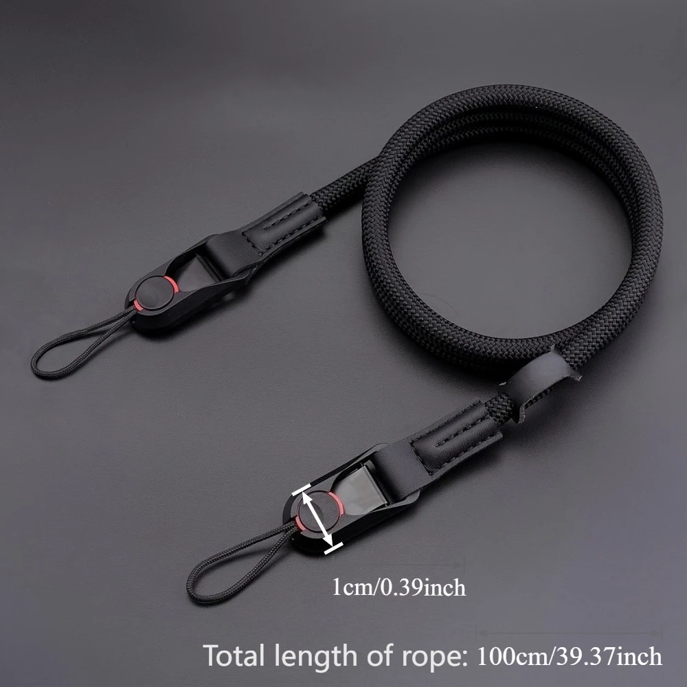 Quick-Release Adjustable Camera Strap Durable Polyamide Climbing Rope for DSLR Mirrorless Cameras For Nikon Canon Sony Fuji