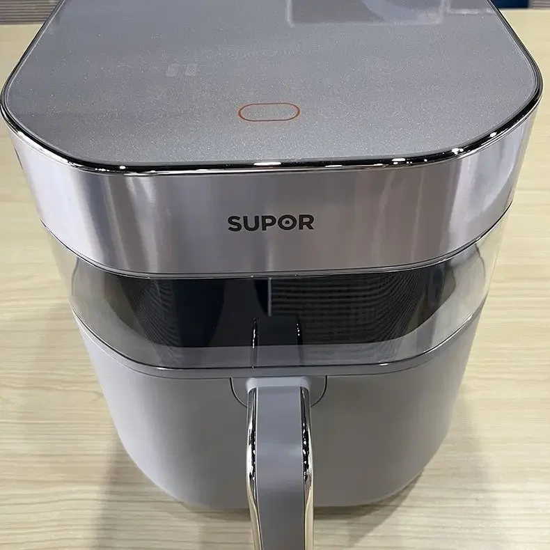 Far-Infrared Dual Heat Air Fryer: 7L Large Capacity, Visible Window, Non-Stick